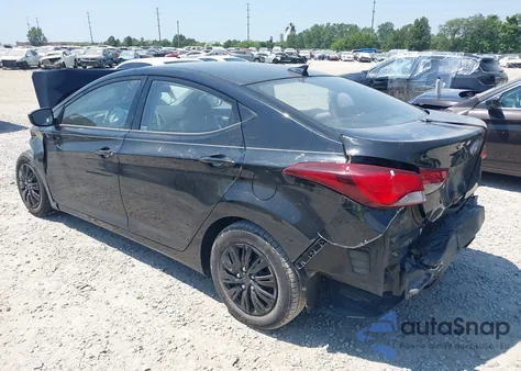 2016 Hyundai Elantra Se из США, поврежденный, VIN 5NPDH4AE6GH716541